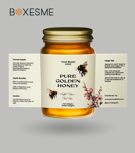 Honey Labels Packaging